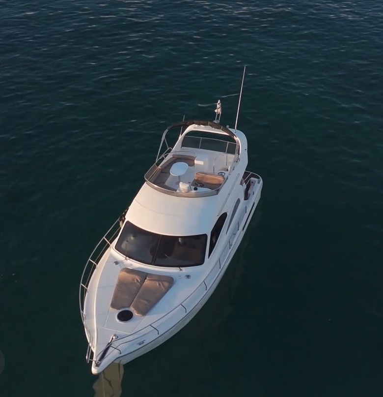 Rodman 43 Fly aerial view